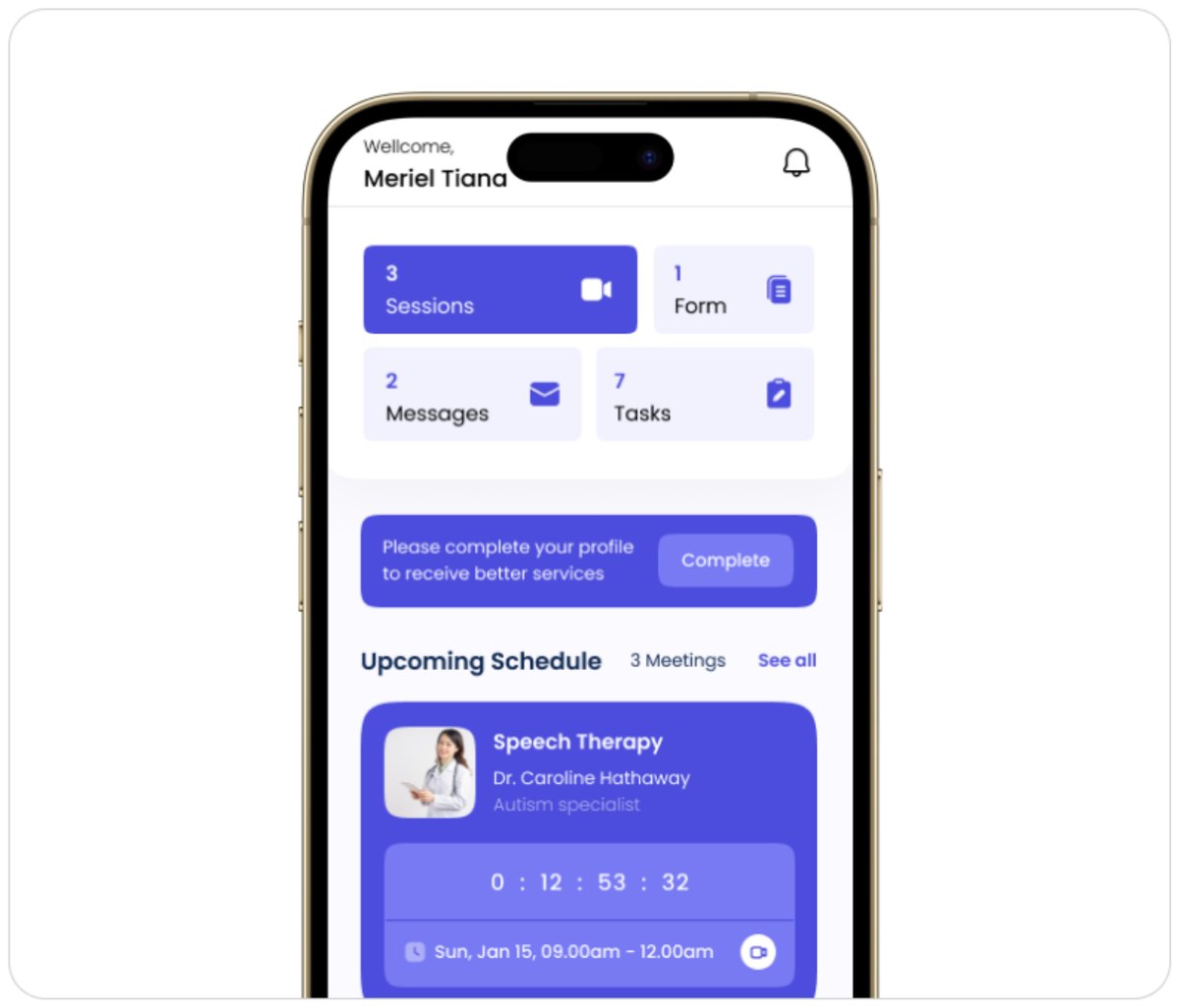 Bridging the Gap Between Patients and Care — product screen