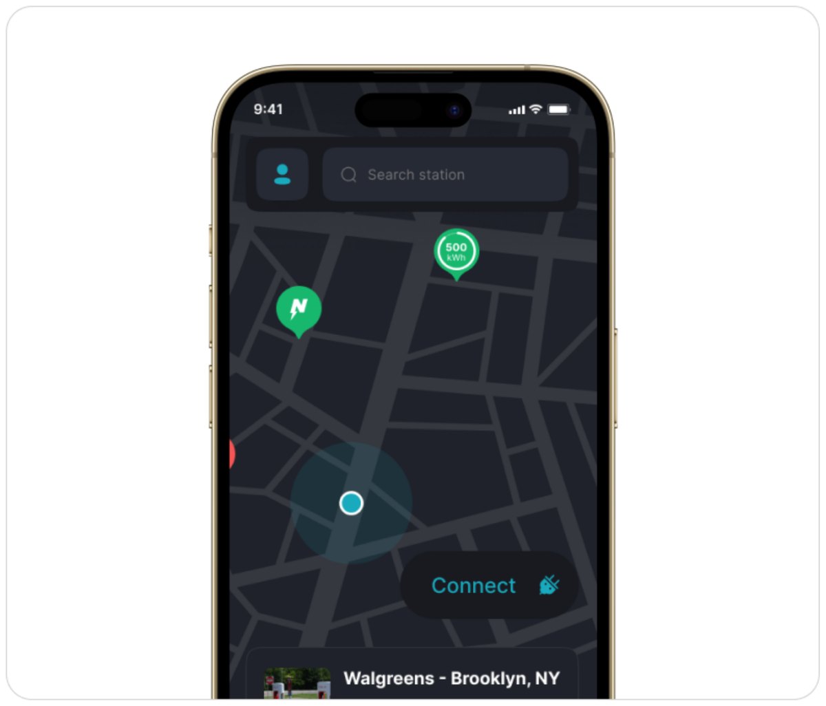 Your EV Charging Navigator — product screen
